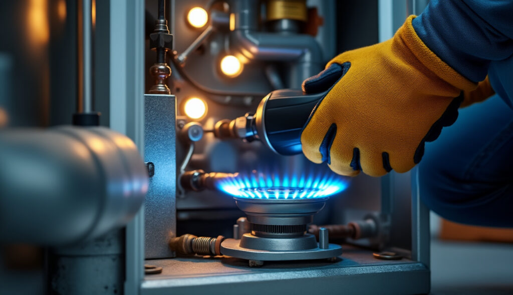 check furnace pilot light